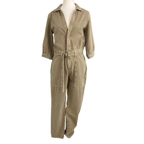 ba&sh Olive Jumpsuit - Picture 3 of 12